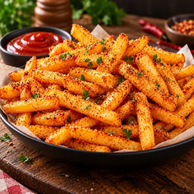 Spicy Coated Fries