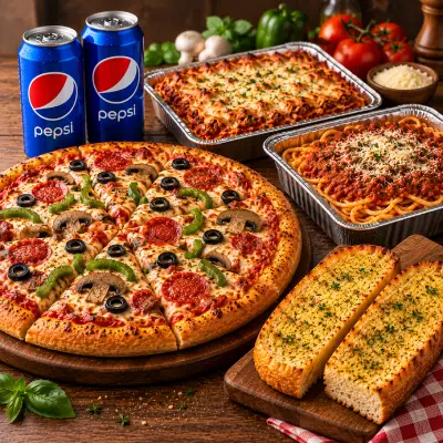 1 Large Pizza (3 toppings)
